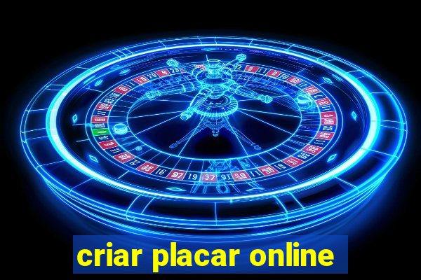 criar placar online